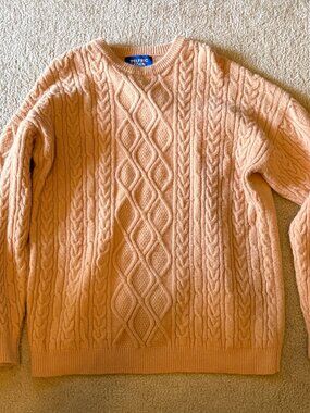 USED XXL Tan Oversized Sweater